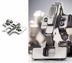 Zawias nakład Metalla+ Hafele z ham 3D Z EURO x25