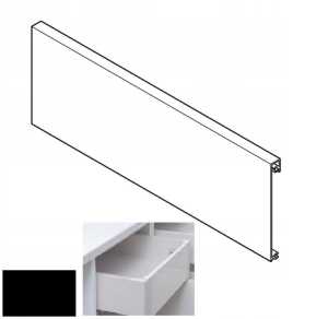MATRIX S Slim - front szuflady wewnętrznej Czarny